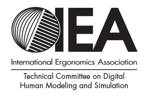 International Ergonomics Association Technical Committee on Digital Human Modeling and Simulation